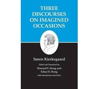 Søren Kierkegaard Three Discourses on Imagined Occasions (Copertina rigida)