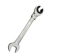 SRGDRR Set di chiavi a cricchetto con set di chiavi combinate per tubi metrici a testa flessibile aperta Chiave a cricchetto per tubi da 8-30 mm, chiave regolabile,22mm