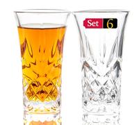 Srgeilzati Bicchieri Liquore | Bicchieri Shot, 6 cl | Bicchieri Amaro | Lavabili in Lavastoviglie (6)