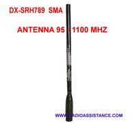 SRH-789- ANTENNA D-ORIGINAL TELESCOPICA RX SCANNER 95-1100 MHz SNODABILE