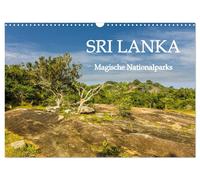 SRI LANKA Magische Nationalparks (Wandkalender 2027 DIN A3 quer), CALVENDO Monat