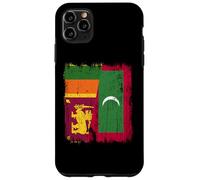 Sri Lanka Maldive Half Flag Sri Lanka Maglia Maldive Custodia per iPhone 11 Pro Max