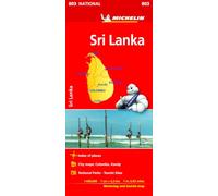 Sri Lanka National Map 803