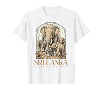Sri Lanka Pride Tee Elephant Island Heritage Maglietta