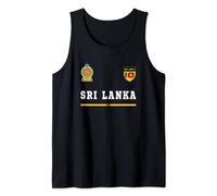 Sri Lanka Sport/Calcio Jersey Tee Bandiera Calcio Canotta