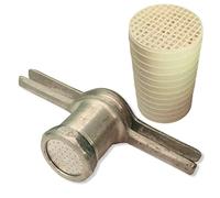 Sri Lanka tradizionale in alluminio String Hopper Maker con plastica 12 corde tramoggia telai