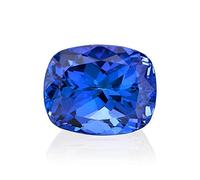 SRI RAM GEMS 7,25 Ratti 6,75 Carati Blu Naturale Tanzanite Sciolta Gemma Per Donne E Uomini, Taglia Unica, Pietra Preziosa, Tanzanite
