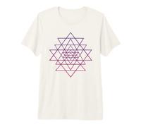 Sri Yantra Tantra Indù Fiore della Vita Maglietta Premium