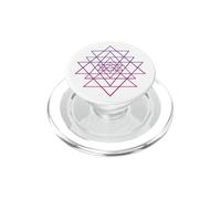 Sri Yantra Tantra Indù Fiore della Vita PopSockets PopGrip per MagSafe