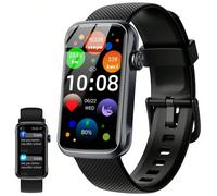 Srichpk Smartwatch da uomo e da donna con 24 modalità sportive, braccialetto intelligente con cardiofrequenzimetro, monitoraggio del sonno, contapassi, calorie, cronometro, GPS condiviso, orologio int