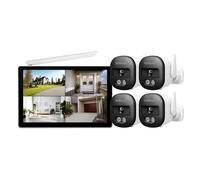 SriHome NVS010-IPC056 Set videoregistratore di rete WiFi Ultra HD a 4 canali (sp