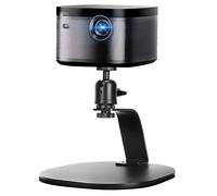 SRIKEKL Supporto per proiettore da tavolo in alluminio con regolazione dell'angolo della testa a sfera, supporto per proiettore da tavolo inclinabile regolabile per Nebula, XGIMI, VANKYO, BenQ, PVO,