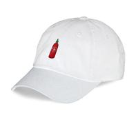 Sriracha Hot Salsa Bottiglia Papà Cappello Ricamato Curvo Regolabile Baseball