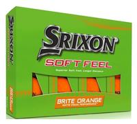 Srixon 13 palline da golf Brite Orange Soft Feel