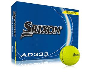 Srixon AD333 11 - Palline da golf a 11 distanze - Bassa compressione - Per coerenza e controllo - Linea di allineamento - Accessori da golf premium e regali per il golf