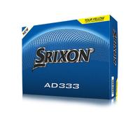 Srixon AD333 Palline da golf a lunga distanza (nuova generazione), tocco più morbido e controllo eccezionale, confezione ecologica, idea regalo golfista, confezione da 12 colori