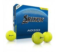 Srixon AD333 Palline da golf a lunga distanza (nuova generazione), tocco più morbido e controllo eccezionale, confezione ecologica, idea regalo golfista, confezione da 12 colori