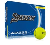 Srixon AD333 Palline da golf per lunghe distanze | Sensazione più morbida e controllo eccezionale | Confezione ecologica | Idea regalo per gli appassionati di golf | 12 pezzi