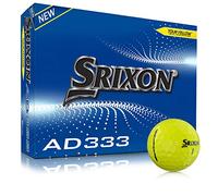 SRIXON AD334 - Pallina da golf, da uomo, giallo, 12 palline