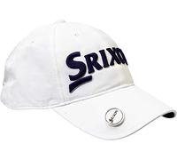 Srixon Ball Marker Cap, Cappellino da Golf 2023, White/Black (bianco, nero), Taglia unica