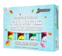 Srixon Palline da golf Q-Star Tour 6 Divide - Confezione da 12, multicolore