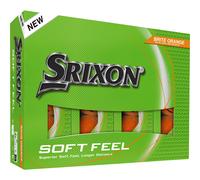 Srixon Palline da golf Soft Feel 14 confezione da 12 pezzi, arancione