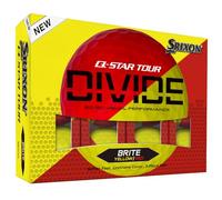 Srixon Q-STAR DIVIDE 12 Palline da Golf di qualità Tour - Perfette per il gioco corto - Nucleo FastLayer - Alta Compressione della Pallina