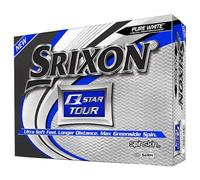 Srixon Q-Star Tour 3 White, 12 palline da golf, prestazioni e potenza, 3 pezzi, in uretano, accessori da golf e regali di alta qualità