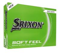 Srixon SOFT FEEL 13 & 14 Palline da golf ultra-morbide e a lunga distanza| Traiettoria stabile e spin controllato| Tocco premium e controllo intorno al green| Giallo/Bianco