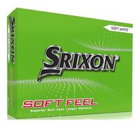 Srixon SOFT FEEL 13 & 14 Palline da golf ultra-morbide e a lunga distanza| Traiettoria stabile e spin controllato| Tocco premium e controllo intorno al green| Giallo/Bianco