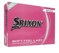 Srixon Soft Feel Lady 8 & 9 Pallina da Golf per Donna |Bassa Compressione e Lancio Facile in Alto|Sensazione Ultra-Morbida |Ideale per Swing moderati e Maggiore precisione