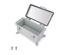 SRJQXH Scatola Derivazione Esterna 210 x 110 x 100 mm, Cassetta Elettrica Esterna IP66 Lmpermeabile e Antipolvere, Scatola Porta Cavi per Proteggere Alimentatori, Cavi e Sistemi Segnalazione