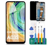 SRJTEK Digitalizzatore di ricambio per schermo LCD Samsung Galaxy A03S per A037A A037W A037G Display LCD Touch Screen Assembly parti di riparazione versione 162 mm (non adatto per A037U A037F A037M)