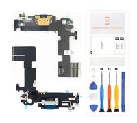 SRJTEK Dock Connector USB Ricambio Per iPhone 13 Porta di Ricarica A2633 Porta Cuffie A2482 Microfono/Audio Jack/Antenna Kit di Riparazione