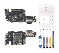 SRJTEK Kit di riparazione per Xiaomi Mi 10T 5G Dock Connector di ricambio per Xiaomi Mi 10T Pro 5G porta di ricarica M2007J3SY M2007J3SG con microfono/presa audio/antenna