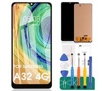 SRJTEK Per Samsung Galaxy A32 4G Sostituzione dello schermo per Samsung A32 Sostituzione dello schermo LCD A325 Display LCD SM-A325F Gruppo touchscreen con strumenti (Nero, INCELL)