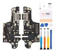 SRJTEK Per Xiaomi Poco X3 NFC Connettore Dock Sostituzione Poco X3 NFC Porta di Ricarica M2007J20CG Porta Cuffie M2007J20CT con Microfono/Jack Audio/Antenna Kit di Riparazione Sostituzione