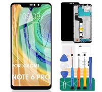 SRJTEK Schermo di ricambio per Xiaomi Redmi Note 6 Pro/Redmi Note 6 Pro/Redmi Note 6pro display LCD Touch Digitizer pannello in vetro con telaio completo kit di riparazione