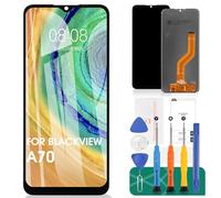 SRJTEK Schermo LCD di ricambio per Blackview A70 Pro, kit di riparazione per Blackview A70 / A70 Pro Touch Digitizer (nero, senza cornice)