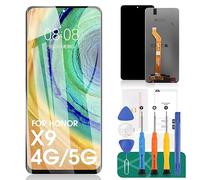 SRJTEK Schermo LCD di ricambio per Huawei Honor Magic 4 Lite 5G per Honor X9 4G Touch Digitizer Assembly Kit di riparazione (nero, senza cornice)