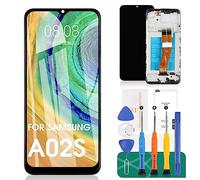 SRJTEK Schermo LCD di ricambio SM-A025M per Samsung Galaxy A02s Display LCD SM-A025M Touch Digitizer Kit di riparazione con telaio (160 mm più piccolo, non per A025U/V/A)
