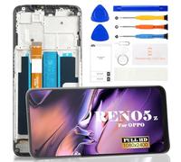 SRJTEK Schermo LCD per Oppo Reno5 Z da 6,43 pollici per Oppo A94 5G CPH2211 Display LCD Touch Screen Assembly Vetro di Ricambio Digitalizzatore con Strumenti (TFT nero con telaio)