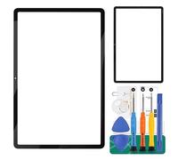 SRJTEK Sostituzione dello Schermo per Samsung Galaxy Tab S7+per Samsung Galaxy Tab S7 Plus Pannello Frontale in Vetro di Ricambio T970 Lente Esterna Compatibile con Parti di Riparazione con Strumenti