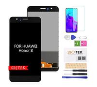 SRJTEK Sostituzione Schermo per Huawei Honor 8 FRD-L14 FRD-L04 FRD-L09 FRD-L19 5.2 "Display LCD Touch Digitizer Glass Panel Assembly (Black)