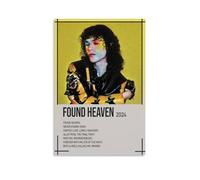 SRJUDR Found Heaven-Conan GrayPosters Art Pop Wall Art & Prints Canvas Design Ritratto Decorazione da parete 40 x 60 cm, senza cornice
