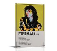 SRJUDR Found Heaven-Conan GrayPosters Art Pop Wall Art & Prints Canvas Design Ritratto Decorazione da parete 30 x 45 cm, con cornice