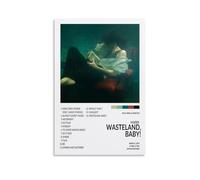 SRJUDR HozierPosters Art Pop Wall Art & Prints Canvas Design - Stampa artistica da parete con motivo Wasteland, Baby!, 60 x 90 cm, senza cornice