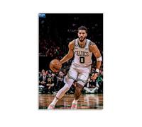 SRJUDR Jayson TatumPosters Art Pop Wall Art & Prints Canvas Design Ritratto Decorazione da parete 40 x 60 cm, senza cornice