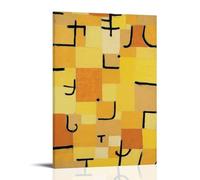 SRJUDR Paul KleePosters Art Pop Wall Art & Prints Canvas Design Ritratto Decorazione da parete 50 x 75 cm con cornice