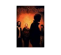 SRJUDR Poster artistico e stampa artistica da parete, motivo: Alice in Chains, ritratto, 30 x 45 cm, senza cornice